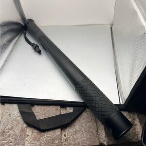 Black Tactical Flashlight